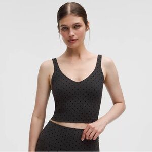 NWT NEW Lululemon Polka Flock Align Tank size 14